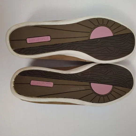 Margaritaville Leather Boat Shoes Womens sz 6 - Picture 6 of 11